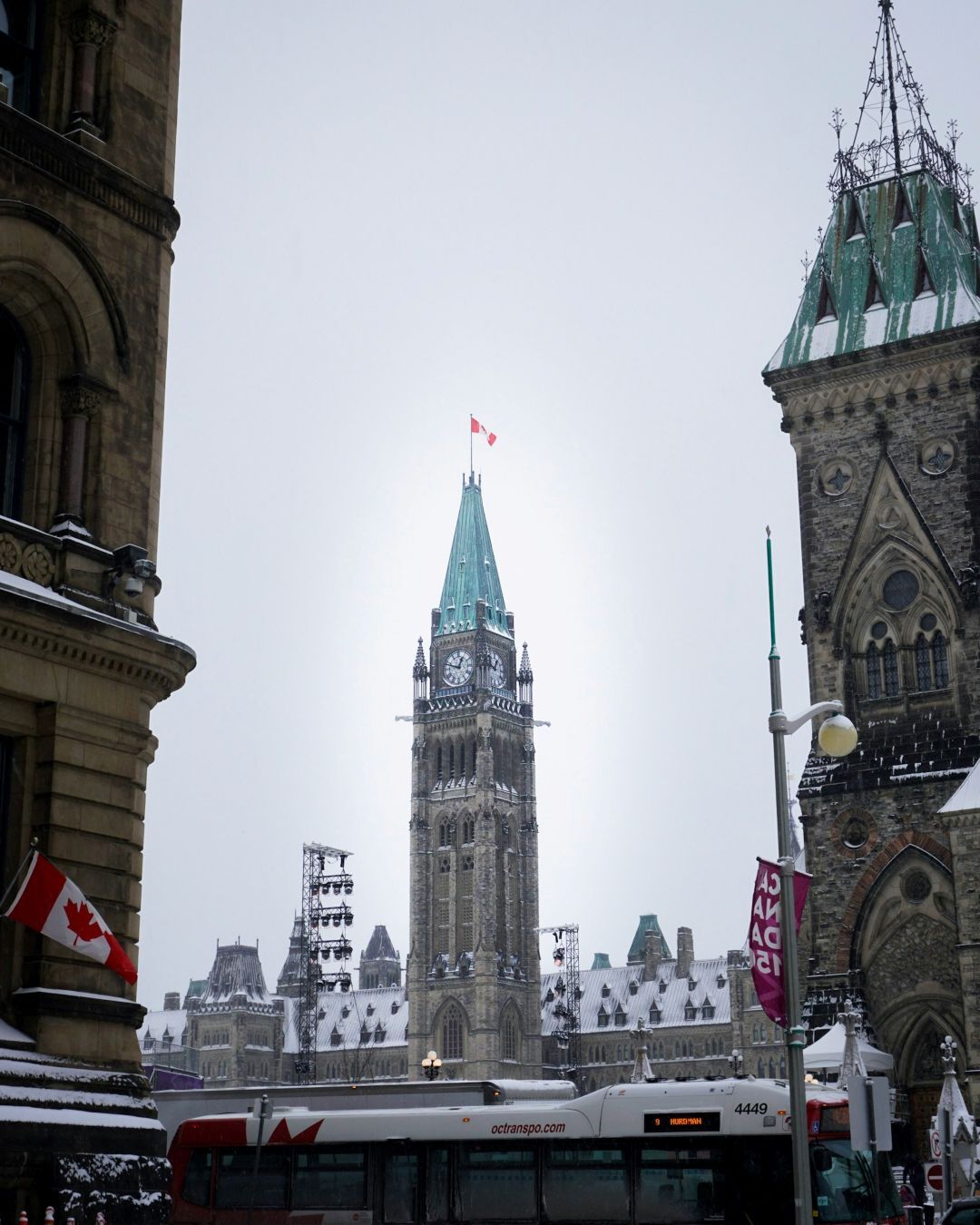 Peace Tower in Ottawa Ontario